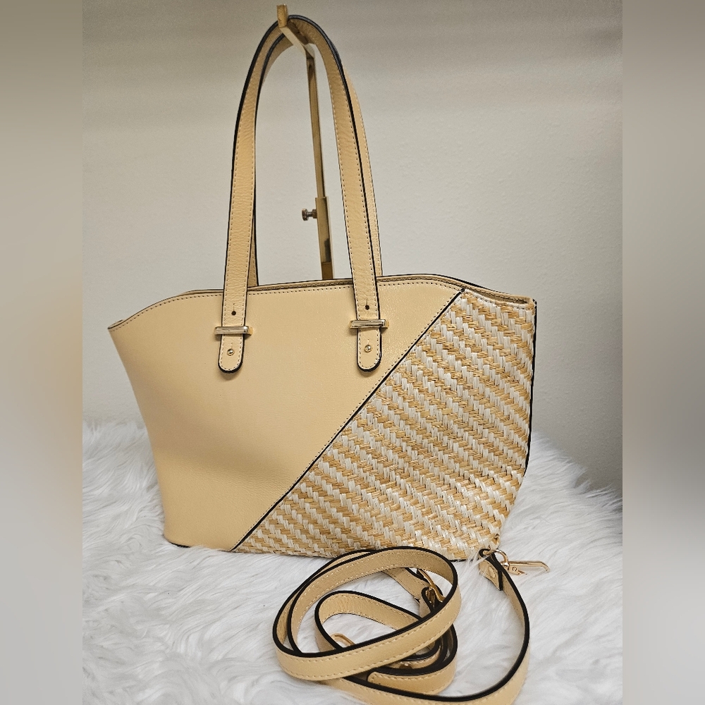 Anna Paola Italiane Leather Tote Bag
